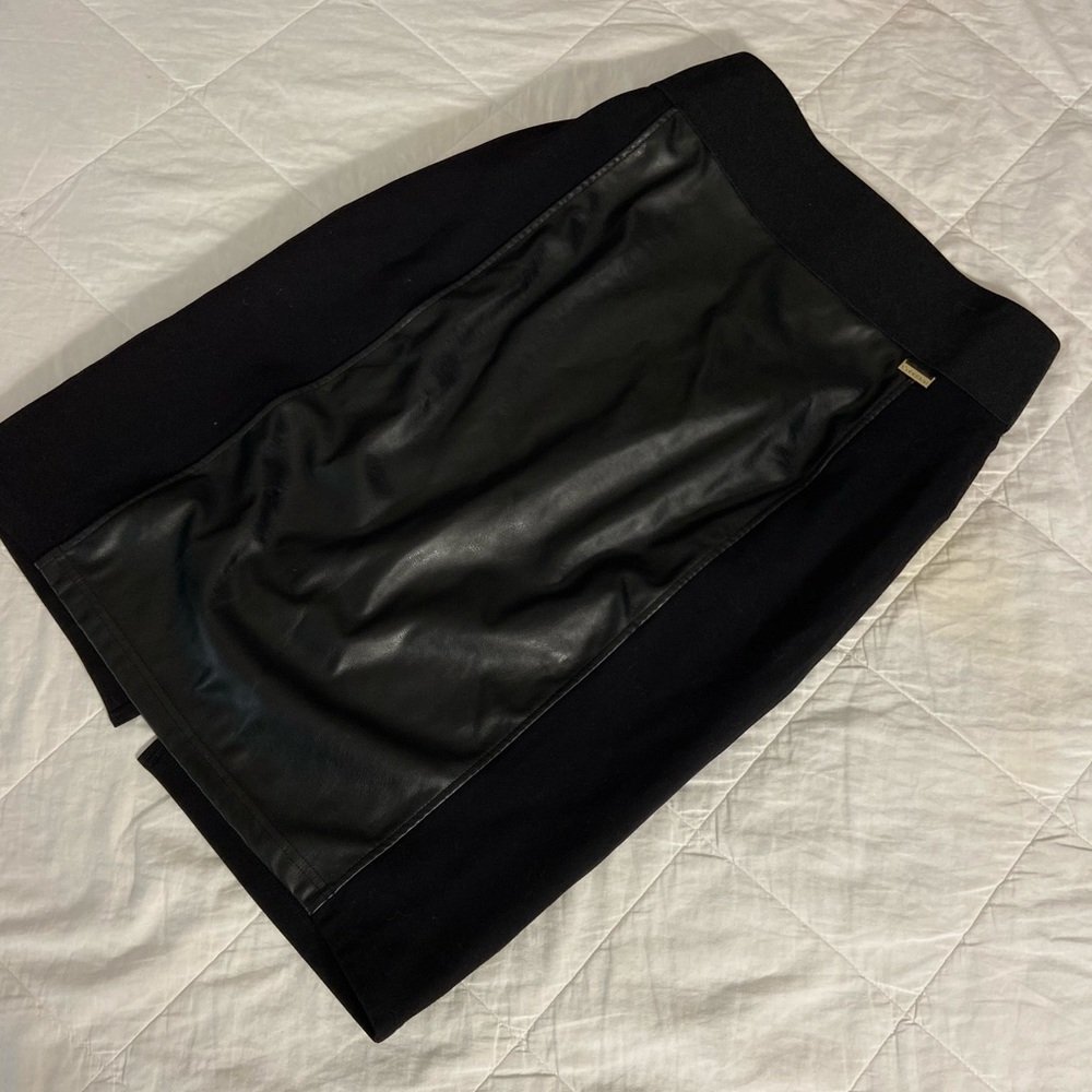 Calvin Klein Leather Skirt
